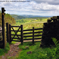 Buy canvas prints of Pendle Gateway by Jason Connolly