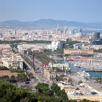 Buy canvas prints of Views Of Barcelona by Jason Connolly