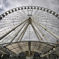 Buy canvas prints of Manchester Wheel by Jason Connolly
