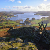 Buy canvas prints of Just Windermere by Jason Connolly