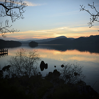 Buy canvas prints of Last Light At Coniston by Jason Connolly