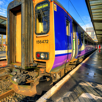 Buy canvas prints of Class 156 DMU by Jason Connolly