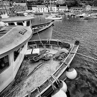 Buy canvas prints of Looe Harbour, Cornwall by Jason Connolly