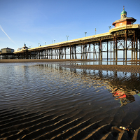 Buy canvas prints of Blackpool North Pier by Jason Connolly