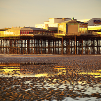 Buy canvas prints of North Pier Blackpool by Jason Connolly