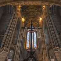 Buy canvas prints of Liverpool Anglican cathedral by Jason Connolly