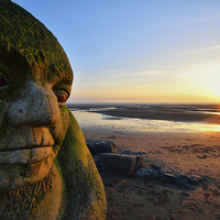 Buy canvas prints of The Cleveleys Ogre by Jason Connolly
