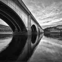Buy canvas prints of  Ladybower Reservoir by Jason Connolly