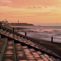 Buy canvas prints of  Fylde Coast Sunset by Jason Connolly