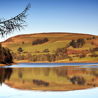 Buy canvas prints of  Ladybower Reservoir by Jason Connolly