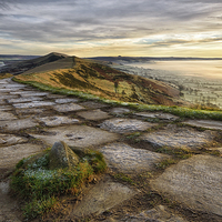 Buy canvas prints of  The Great Ridge, Derbyshire by Jason Connolly