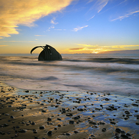 Buy canvas prints of The Shell And Pebbles  by Jason Connolly