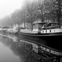 Buy canvas prints of Misty Brugge by Jason Connolly