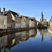 Buy canvas prints of  Beautiful Bruges by Jason Connolly