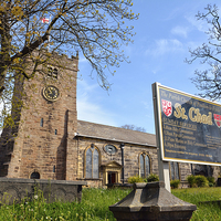 Buy canvas prints of  St Chad' Church, Poulton by Jason Connolly