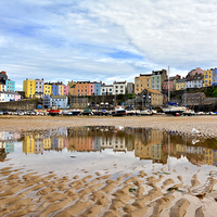 Buy canvas prints of  Tenby, Pembrokeshire by Jason Connolly