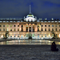 Buy canvas prints of  Somerset House, London by Jason Connolly