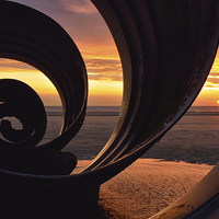 Buy canvas prints of  Marys Shell, Cleveleys by Jason Connolly