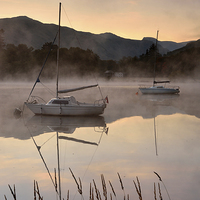 Buy canvas prints of  Ullswater Sunrise by Jason Connolly
