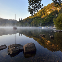 Buy canvas prints of  Ullswater Reflections by Jason Connolly