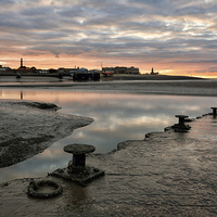 Buy canvas prints of  Knott End Sunset by Jason Connolly
