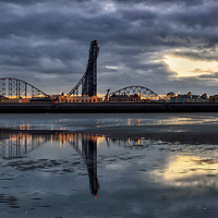 Buy canvas prints of  Blackpool Dawn by Jason Connolly