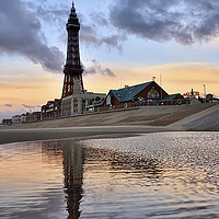 Buy canvas prints of Blackpool Tower by Jason Connolly