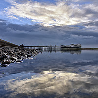 Buy canvas prints of Blackpool Reflections by Jason Connolly