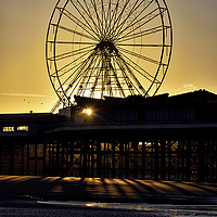 Buy canvas prints of Big Wheel, Blackpool by Jason Connolly