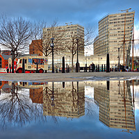 Buy canvas prints of Reflections Of Liverpool by Jason Connolly