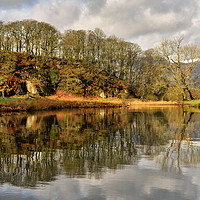 Buy canvas prints of The Brathay, Elterwater by Jason Connolly