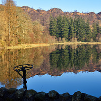 Buy canvas prints of Yew Tree Tarn by Jason Connolly