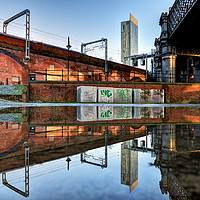 Buy canvas prints of Castlefield, Manchester by Jason Connolly