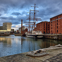 Buy canvas prints of Albert Dock, Liverpool by Jason Connolly