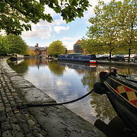 Buy canvas prints of Bridgewater Canal, Manchester by Jason Connolly