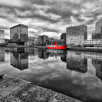 Buy canvas prints of Canning Dock, Liverpool by Jason Connolly