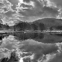 Buy canvas prints of River Brathay, Cumbria by Jason Connolly