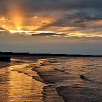 Buy canvas prints of Fleetwood Sunset by Jason Connolly