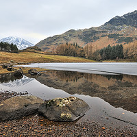 Buy canvas prints of Winter Time At Blea Tarn by Jason Connolly