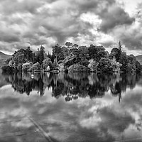 Buy canvas prints of Derwentwater, Cumbria by Jason Connolly
