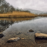 Buy canvas prints of Moody Elterwater by Jason Connolly