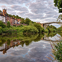 Buy canvas prints of Ironbridge Reflections by Jason Connolly