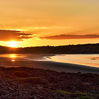 Buy canvas prints of Kent Estuary Sunset by Jason Connolly