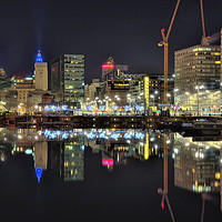 Buy canvas prints of Liverpool City Reflections by Jason Connolly