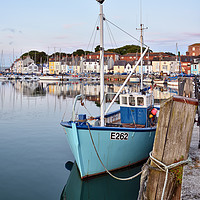 Buy canvas prints of The Little Blue Boat by Jason Connolly