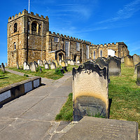 Buy canvas prints of St Mary's Church, Whitby by Jason Connolly