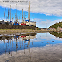 Buy canvas prints of Fishguard Reflections, Wales by Jason Connolly