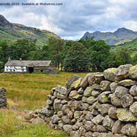 Buy canvas prints of Little Langdale Valley by Jason Connolly