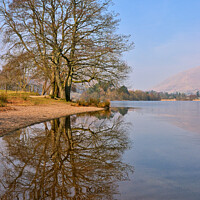 Buy canvas prints of Grasmere Reflections. by Jason Connolly