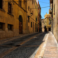 Buy canvas prints of The Streets Of Tarragona. by Jason Connolly